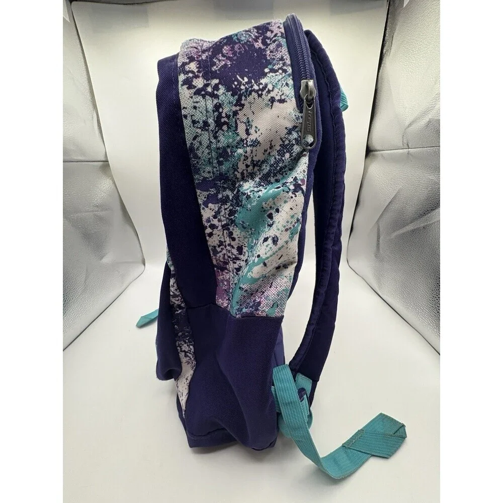 Trans By JanSport Backpack Laptop Sleeve Paint Spatter 5 Zip Compartments
